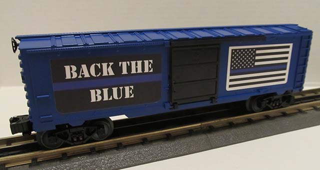 Custom Painted Back The Blue Box Car Now Available | O Gauge ...